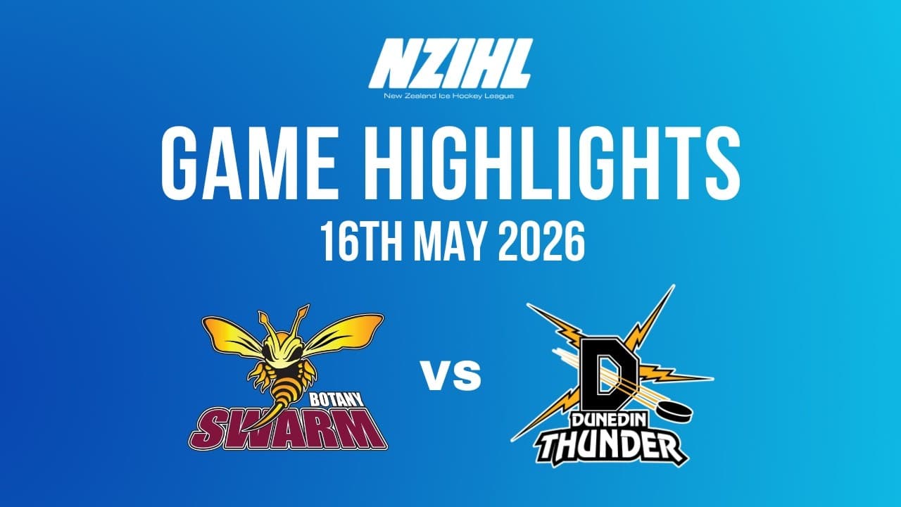 Thunder 6–2 Swarm — Sat 16 May